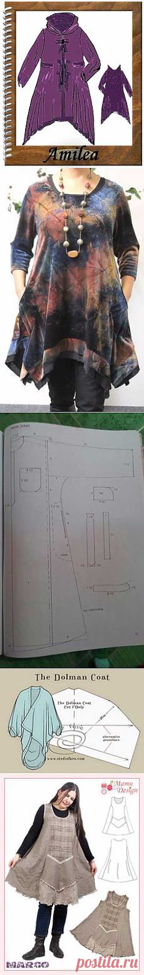 Одежда в стиле бохо с выкройками.