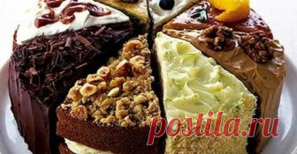 Подборка 9 рецептов отличных тортов, вкус которых многие помнят с детства. Эти...