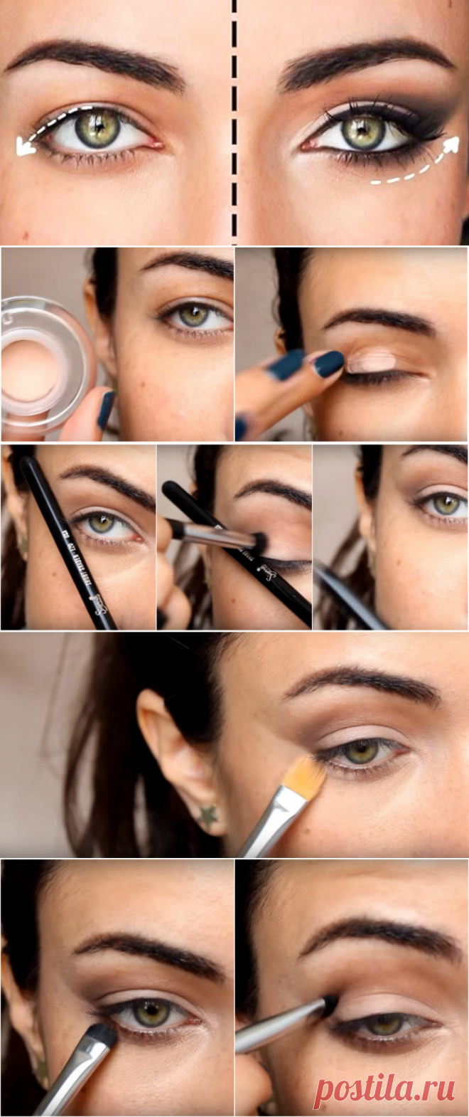 Макияж с омолаживающим эффектом! Узнав этот трюк, я начала красить глаза совсем по-другому…