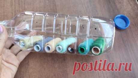 Гениальный способ хранения ниток / Домоседы