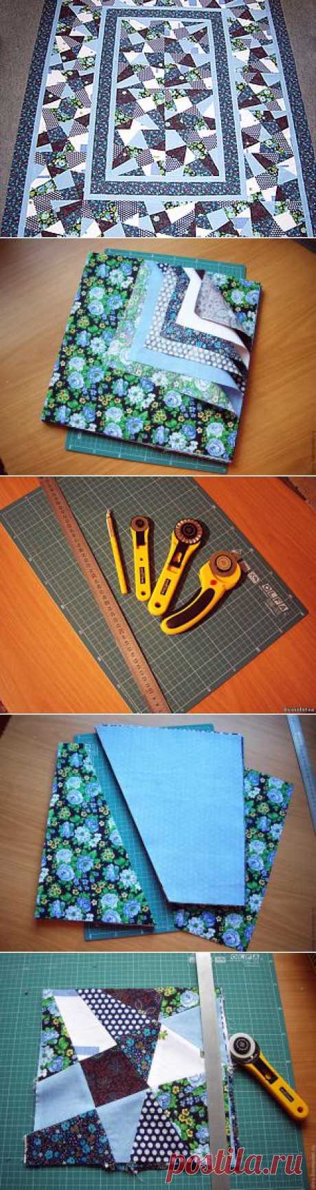 Лоскутное одеяло. Техника крейзи для начинающих. - Ярмарка Мастеров - ручная работа, handmade