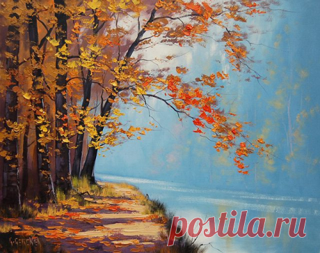 Красочная осень на картинах Graham Gercken