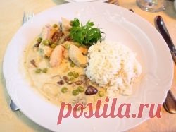 Фрикасе из курицы