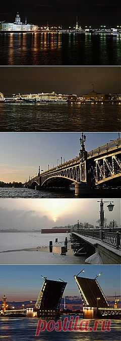 Санкт-петербург, нева, питер, разводной мост картинки на рабочий стол 7490
