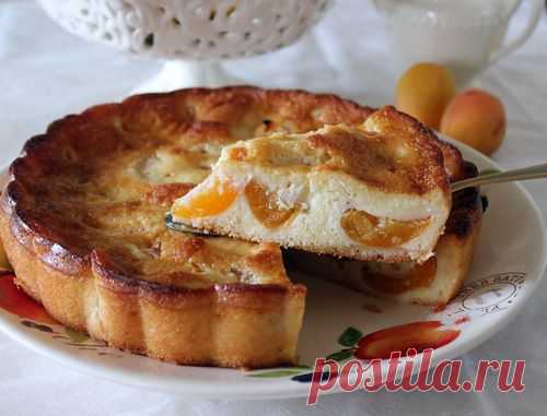 Творожно-абрикосовый пирог - Готовим быстро. И вкусно! С умом. — я.ру