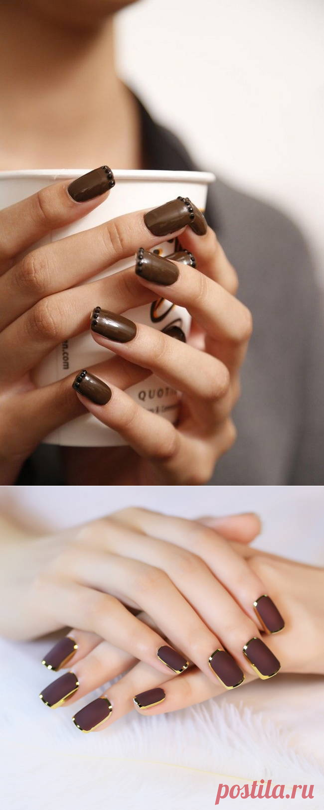 Осенние варианты Маникюра в Коричневом цвете! 💅🍂

#JamAdvice #Маникюр  #Осеннийманикюр #Дизайнногтей