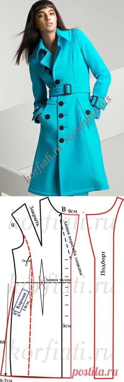 Шьем демисезонное пальто сами