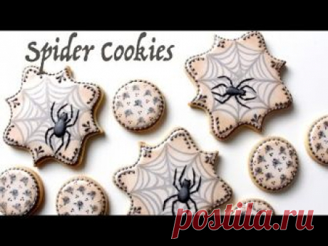 Halloween Spider Cookies!