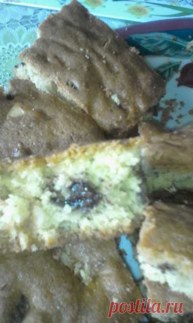 Мои похвастушки! Шоколадно-ореховое печенье.