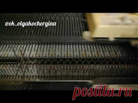 2. Кардиган пальто жемчужной резинкой. Рукав.