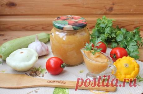 Икра из патиссонов и кабачков на зиму - пошаговый рецепт с фото на Повар.ру