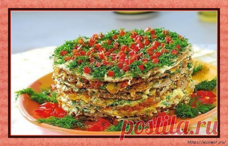 ОЧЕНЬ ВКУСНЫЙ ТОРТ ИЗ ПЕЧЕНИ!