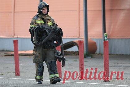 Под Москвой загорелось здание администрации
