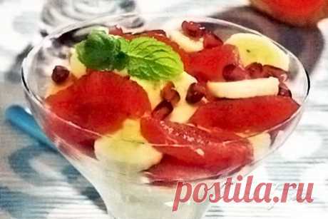 Слоеный десерт из грейпфрута | Советы для женщин