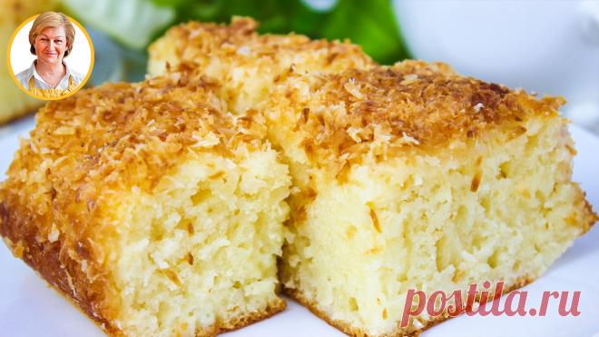 Нежный кокосовый пирог со сливками. Нежный кокосовый пирог со сливкамиТесто готовится быстро, сразу включаем духовку на 180 градусов.Приготовить тесто. С помощью венчика перемешать кефир, яйцо, соль, сахар, ванильный сахар до однородной массы. Затем просеять муку и разрыхлитель. Тесто перемешать до однородного состояния. Дно формы (у меня размер формы 20х20 см.) выстилаем пергаментом.Выложить тесто равномерным слоем. Для приготовления начинки соединить кокосовую стружку, сахар и ванильный…