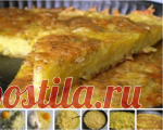 Запеканка из тертого картофеля с чесноком и сыром