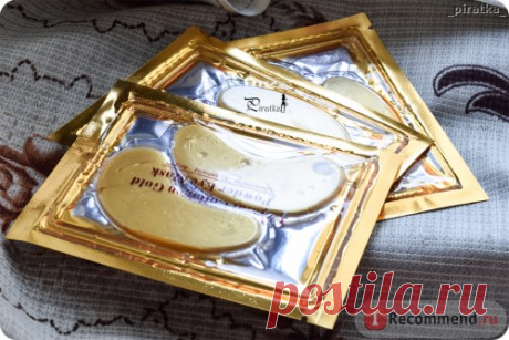 Коллагеновая маска для кожи вокруг глаз AliExpress. Gold Crystal collagen Eye Mask. - «Экспресс - отдых для уставших глаз. » | Отзывы покупателей