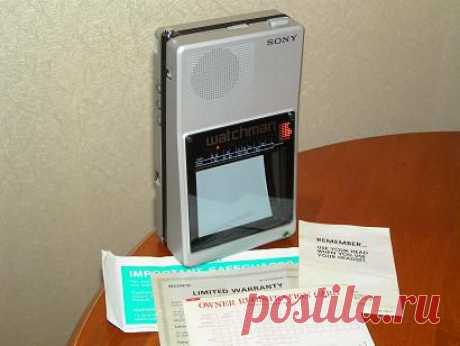 ВИНТАЖНАЯ ТЕХНИКА. Sony Watchman FD-40A