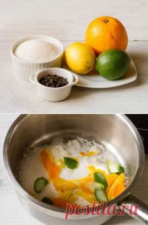 Цитрусовый ледяной чай