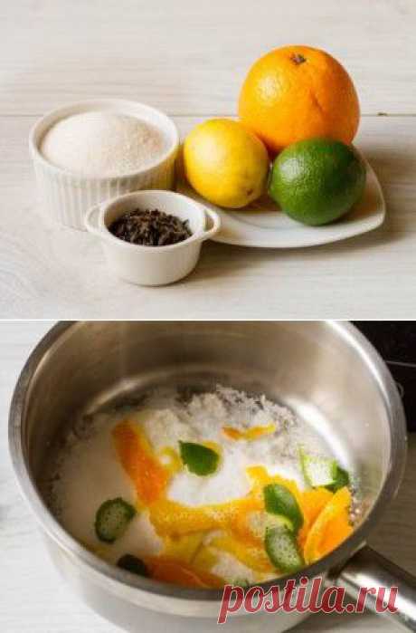 Цитрусовый ледяной чай