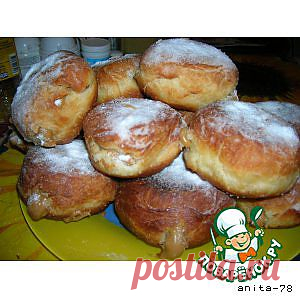 Берлинеры - кулинарный рецепт