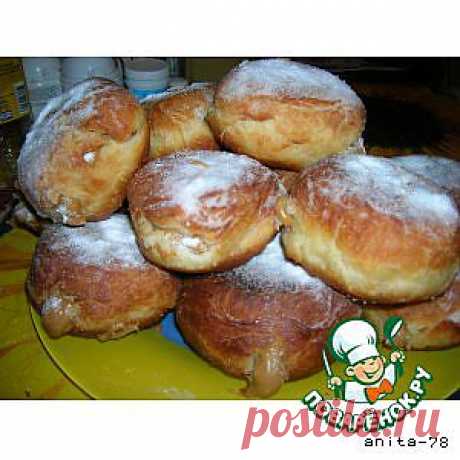 Берлинеры - кулинарный рецепт