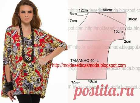 Moldes Moda por Medida: BLUSA FÁCIL DE FAZER – 31