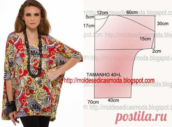Moldes Moda por Medida: BLUSA FÁCIL DE FAZER – 31