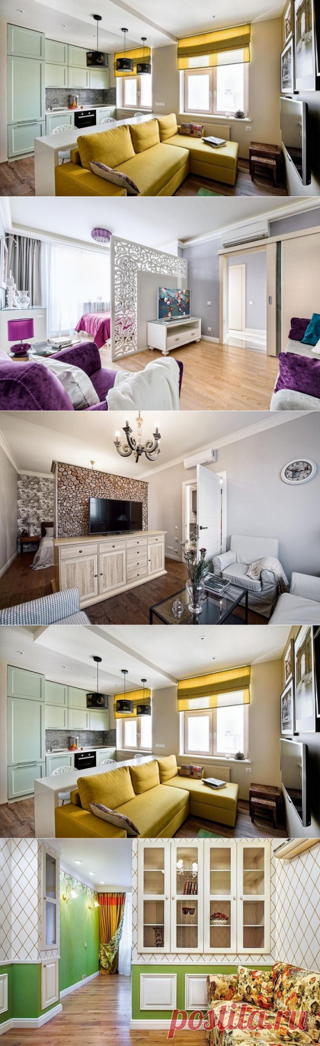 8 хитростей расстановки мебели в однокомнатной квартире