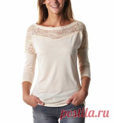 Lace detail top   £ 7.00