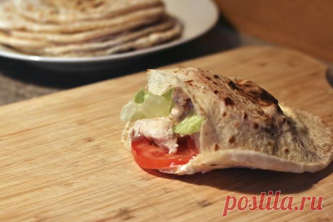 Рецепт питы — лепёшки с кармашком для начинки - Горящая изба