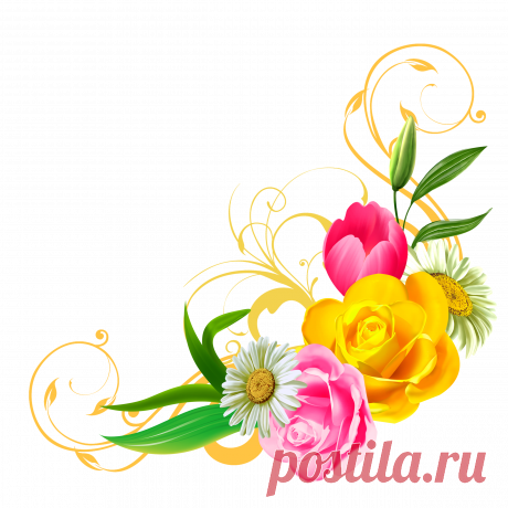 разные детали на прозрачном фоне для оформления рамок - Поиск в Google