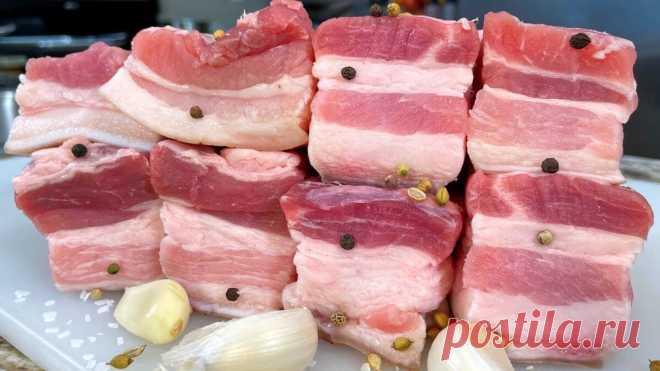 Как вкусно приготовить сало. Рецепт сала в гостях у Вани. | Рецепты в гостях у Вани | Дзен