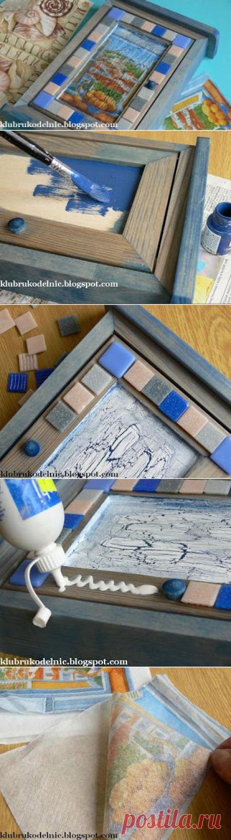 Клуб рукодельниц.
Декор старого шкафчика