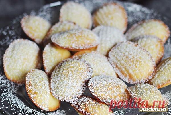 Рецепт Французское печенье Мадлен с фото в домашних условиях