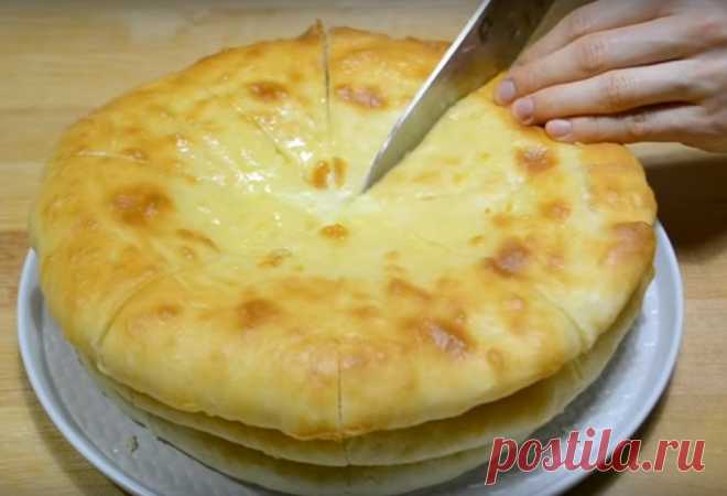 Осетинские пироги с картофелем и сыром Осетинские пироги — это просто восхитительное блюдо. Получаются они очень тоненькие, теста...