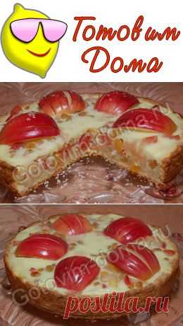 Рецепт: Яблочный пирог "Неженка"