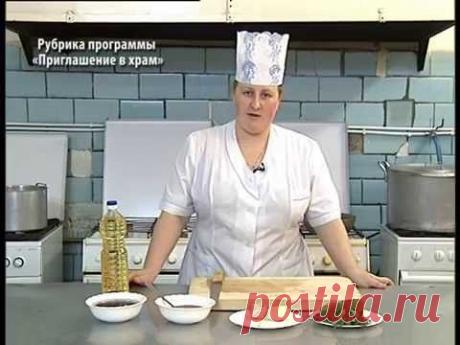 Православнай кухня. Рассольник из фасоли от повара семинарской трапезной.Православная кухня.