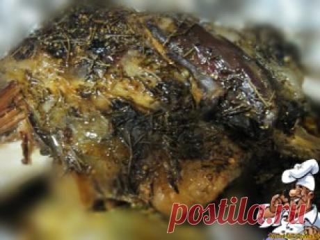 Рецепт «Баранья ножка на подушке»