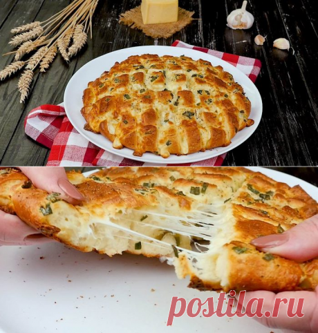 Сырный хлеб в духовке
