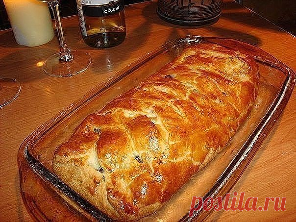 Быстрый мясной пирог с грибами » В сети – себя просвети! - Развлекательный портал!