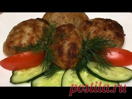 КОТЛЕТЫ «ДОМАШНИЕ» Очень вкусные, мягкие, сочные и румяные котлеты запеченные в духовке.