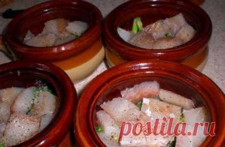 Рыба с овощами в горшочке - Готовим в горшочках