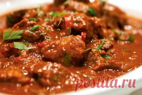 Вкуснейший гуляш из говядины - пошаговый рецепт » Женский Мир