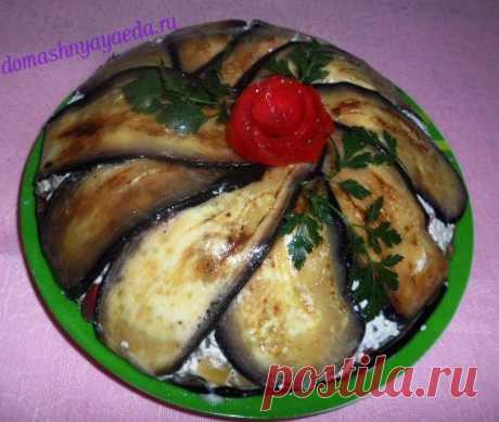 Королевская закуска - баклажанный террин