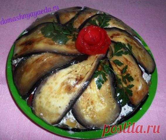 Королевская закуска - баклажанный террин