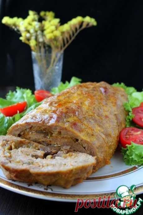 Рулет из мясного фарша с капустой - кулинарный рецепт