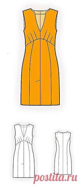 4208 ПЛАТЬЕ БЕЗ РУКАВОВ