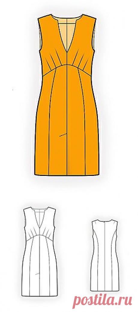 4208 ПЛАТЬЕ БЕЗ РУКАВОВ