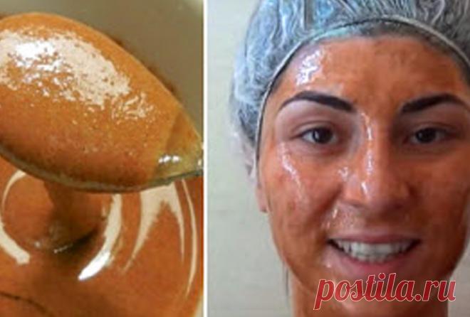 Самая популярная экспресс-маска для быстрого омоложения лица в домашних условиях! Кожа снова как в 25!